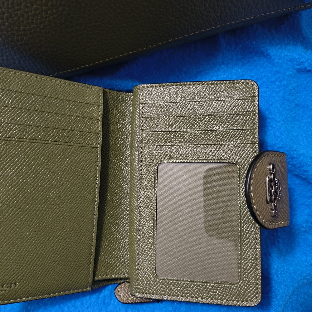 Coach Olive Green Crossbody Bag
